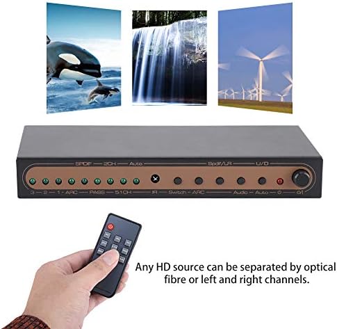 Hilitand 3 in 1 Out Anahtarı 4K2K 60Hz Destek ARK Fonksiyonu LED Göstergesi Basit Kullanım