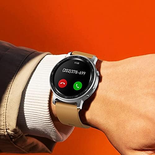 Niaviben Akıllı İzle Sağlık ve Fitness Smartwatch ile GPS Yüksek Çözünürlüklü Renkli Dokunmatik Ekran Su Geçirmez Altın