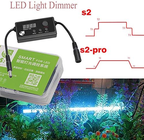 Way2top Balık tankı akvaryum ışığı LED dimmer akvaryum ışığı modülatör aydınlatma kumandası Akıllı Zamanlama Karartma Sistemi