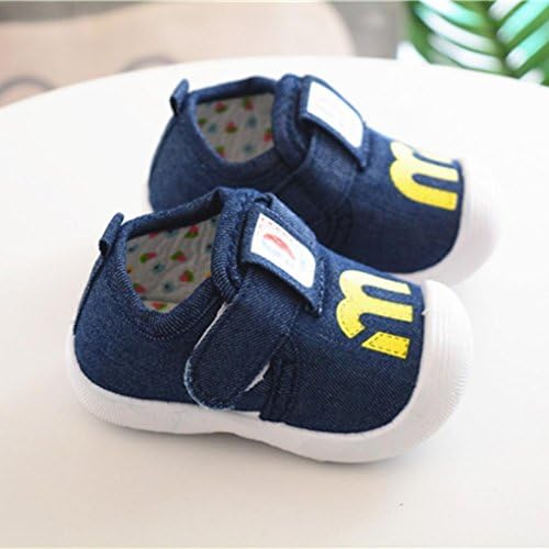 LNGRY Yürüyor Bebek Çocuk Çocuk Bebek Baskı Gıcırtılı Tek Ayakkabı Sneaker