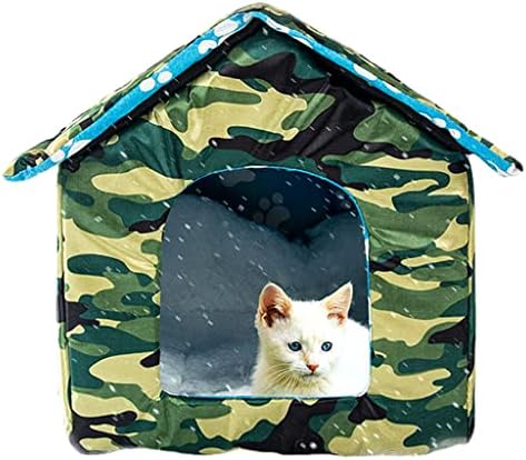 Açık Köpek Evi Su Dayanıklı Pet Çadır Kediler ve Küçük Ölçekli Köpekler için Montajı kolay Kapalı Açık Havada için mükemmel
