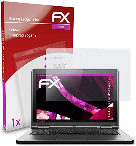 atFoliX Plastik Cam Koruyucu Film ile Uyumlu Lenovo ThinkPad Yoga 12 Cam Koruyucu, 9 H Hibrid-Cam FX Cam Ekran Koruyucu Plastik