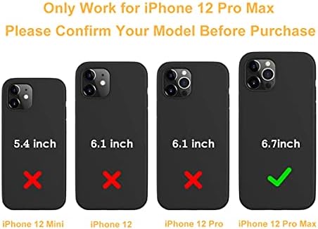 EMiEN Arka Arka Safir Cam kamera lens camı Değiştirme için iPhone 12 Pro Max 6.7 İnç Yapıştırıcı ile Önceden Yüklenmiş, Anti-Statik