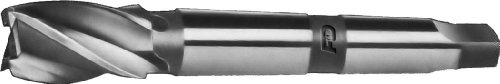 F & D Tool Company 18841-S108 Çoklu Flüt Ağır Hizmet Tipi Uç Değirmen, Yüksek Hız Çeliği, 1/4 Değirmen Çapı, Sayı 5 B & S Konik