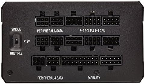 Corsair HX Serisi, HX1200, 1200 Watt, Tam Modüler Güç Kaynağı, 80 + Platin Sertifikalı, Model Numarası: CP-9020140-NA
