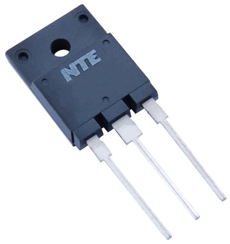 NTE Electronics NTE2932 N-Channel Power MOSFET Transistor, Geliştirme Modu, Yüksek Hızlı Anahtar, TO3PML Tipi Paket, 200 V,