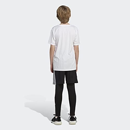 adidas erkek Kısa Kollu Aeroready Performans Logo Tee T-shirt