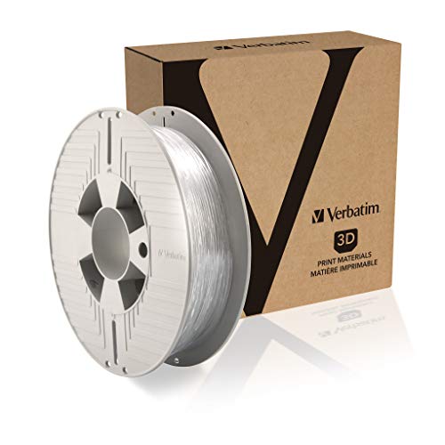 Verbatim Durabio 3D Filament-1.75 mm, Polikarbonat Reçine, Şeffaf