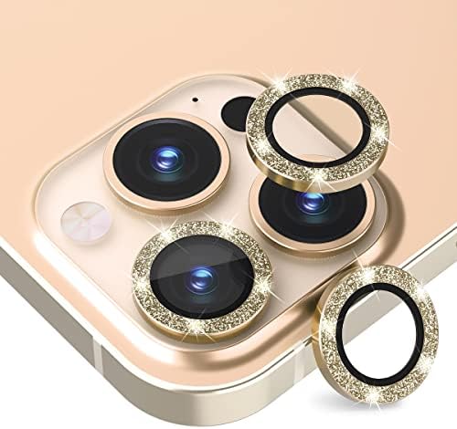Suoman 3-Paketi için iPhone 13 Pro 6.1 inç / 13 Pro Max 6.7 inç Kamera Lens Koruyucu, ile iPhone 13 Pro Max /iPhone 13 Pro