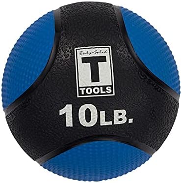 Body-Solid Tools BSTMB10 10 Kiloluk İlaç Topu (Mavi)