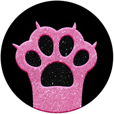 2X Sticker Seti - Glitter Kitty Paw - Telefon Kavrama Stent Cep Telefonları Tabletler için (Sadece Çıkartmalar)
