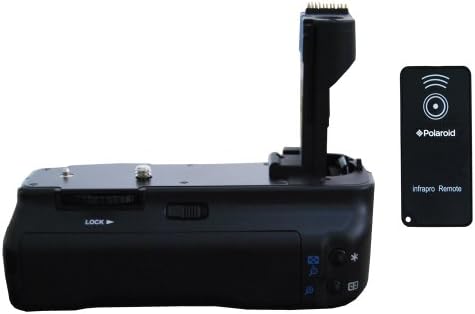 Canon 6D Dijital Slr Fotoğraf Makinesi için Polaroid Kablosuz Performans Pil Yuvası-Uzaktan Deklanşör Dahil