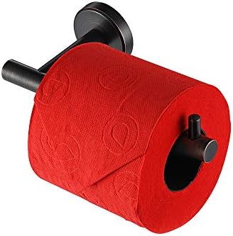 JQK rulo kağıt havlu tutucu Yağ Ovuşturdu Bronz, 5 İnç 304 Paslanmaz Çelik Doku kağıt dağıtıcı için Banyo, tutun Mega Rolls
