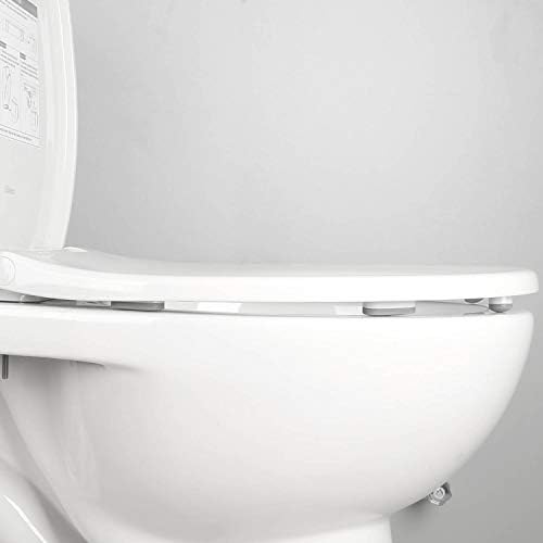 10 Adet Klozet Tamponları, Evrensel Klozet Tamponu Tuvalet Kapağı Lastik Tamponlar Her Biri 2 Kalınlıkta TPE Pedli(2 Yükseklik)