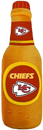 NFL Kansas City Chiefs Bira Şişesi Peluş Köpek ve KEDİ Squeak Oyuncak-Şirin Stadyum SODA Şişesi Snack Peluş Oyuncak İç Squeaker