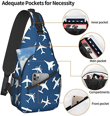 Uçaklar kadınlar için sling sırt çantası Seyahat Yürüyüş sling çanta Sırt Çantası küçük tuval sırt çantası