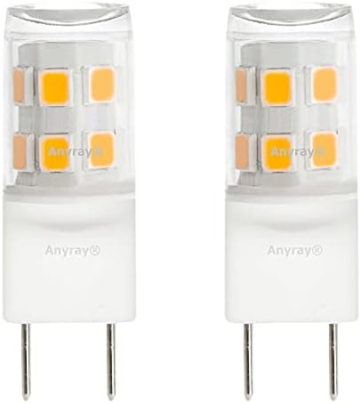 2-LED Ampuller G8 Yedek ampuller 2 W için 120 V 20-Watt için Mikrodalga WB25X10019 20 W (Yumuşak Beyaz 3000 K)