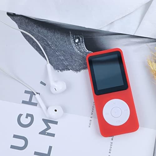 1.8 İnç Bluetooth MP3 / MP4 Öğrenci Walkman Müzik Çalar E-Kitap 250mAh (Kırmızı)