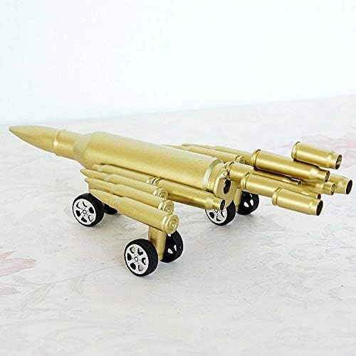 TLLDX Stratejik Bombacı Modeli Askeri Koleksiyon Yaratıcı Bullet Shell Muhafaza Şekilli El Yapımı Metal Yapıt Çocuklar ıçin