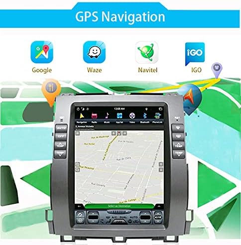 10.4 Dokunmatik Ekran Android 10 WiFi ile CarPlay Araba Radyo Stereo DVD Oynatıcı GPS Navigasyon için Acura TL,4 + 64g