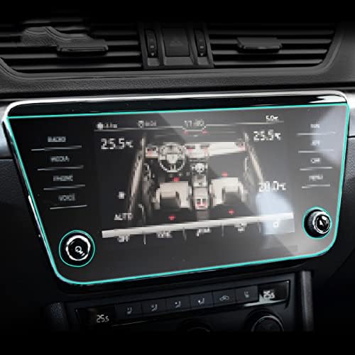JINQIUTE Araba GPS Navigasyon Koruyucu Film LCD Ekran TPU ekran koruyucu film Anti-Scratch İç, Skoda Superb 2018-2020 ıçin