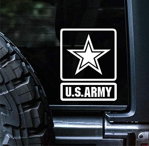 Günbatımı Grafik ve Çıkartmaları ABD Ordusu Çıkartması Vinil Araba Sticker / Otomobil Kamyon Kamyonet Duvarlar Laptop / Beyaz
