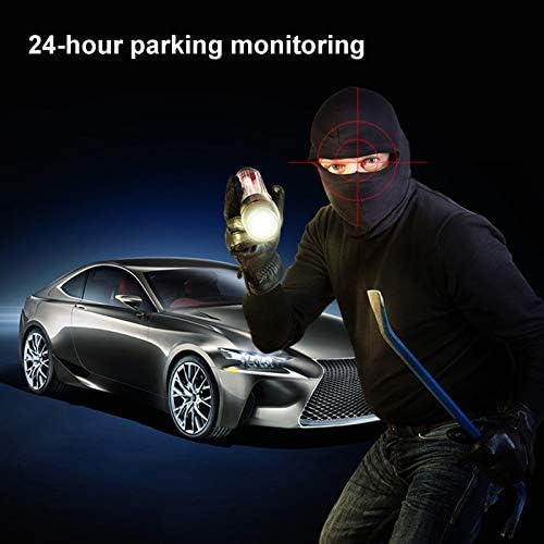 xinyijiayi araba dvr'ı, Y300 Çizgi Kam Çift Lens Gece Görüş 3 İnç HD Su Geçirmez araba dvr'ı Araç için Siyah Bir Orta