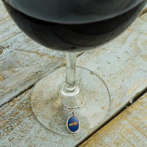 Nerf Logo şarap kadehi Oval Çekicilik İçecek İşaretleyici