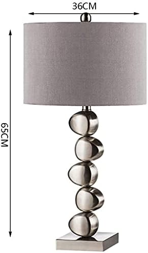 SPNEC Masa lambası-Ev Modern Masa Lambası, Masa Lambası Kumaş Gölge Tabanı, Yatak Odası için İdeal, Oturma Odası