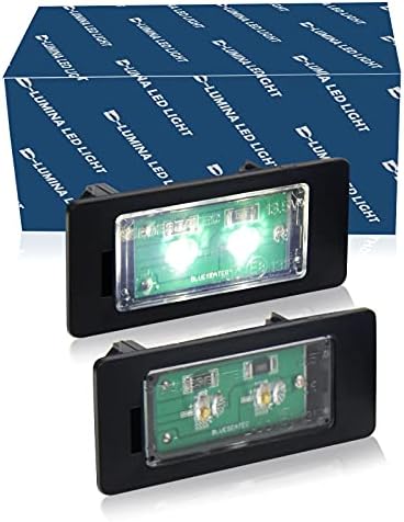D-Lumina LED plaka ışık etiketi ışıkları montaj değiştirme 10 W Osram çip LED lambalar BMW E39 E46 E60 E60N E61N E82 E88 X3