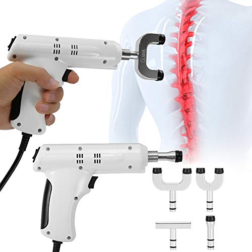 Elektrikli Spinal Kayropraktik Masaj, omurga Ayar Cihazı ile Dört Masaj Kafaları, el Kayropraktik Ayarı Tabancası Aracı için