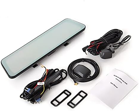 YKQJS-YQ Ayna Dash Kamera için Araba 12 İnç Araba Dikiz aynası Kamera 4G LTE GPS Navigasyon 2G RAM 32G ROM WiFi Video Kaydedici