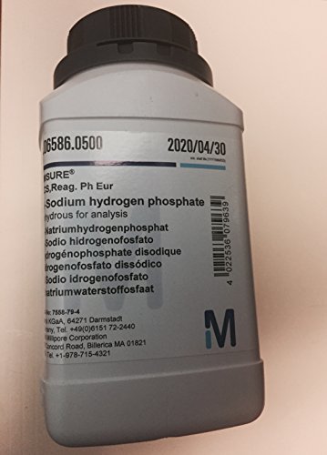EMD Millipore 1.06586.0500 Analiz için EMSURE Di-Sodyum Hidrojen Fosfat Susuz Reaktif, 500 g