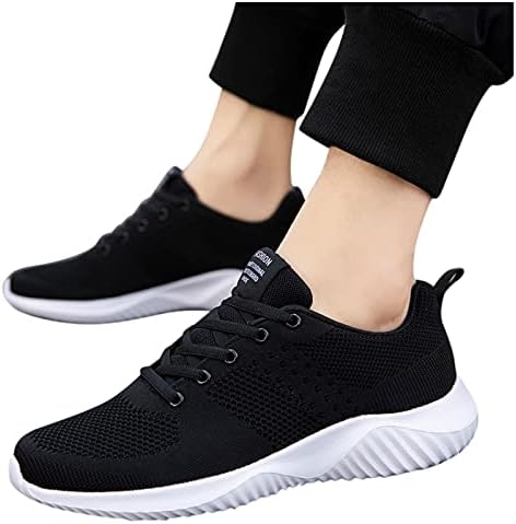 HDgTSA Erkek koşu ayakkabıları Hafif Atletik Yürüyüş Sneakers Spor Nefes Ayakkabı