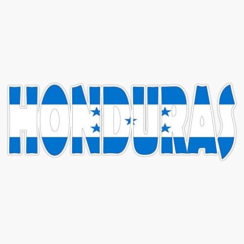 Honduras Çıkartması Vinil Tampon Çıkartması 5