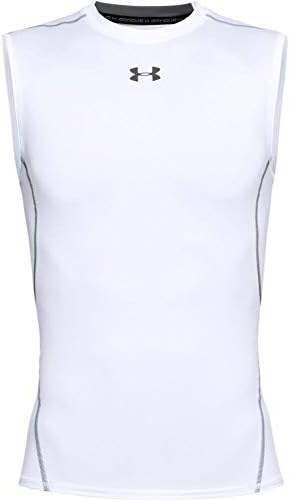 Zırh altında erkek HeatGear Zırh kolsuz sıkıştırma T-shirt
