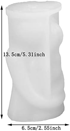 ONNPNN Seks Vücut Mum Kalıpları, 3D Çift Sarılma Vücut Sanatı Silikon Kalıp, erkek Kadın Kucaklama Reçine Döküm Kalıp, çift