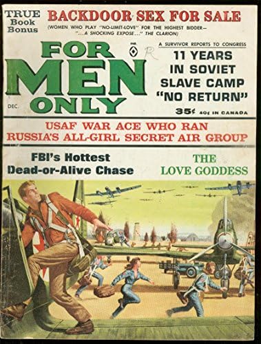 Sadece Erkekler için Dergi Aralık 1963 - Arka Kapı Seks-Bab Lane VG