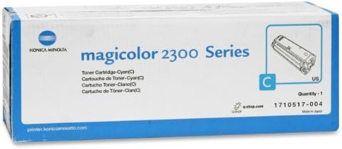 Magicolor 2300 Serisi için KYS 1710517-004 Mavi Toner Kartuşu
