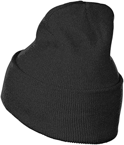 Yapma Ilaçlar Sloganı Örgü Bere Şapka Kadın Erkek Yumuşak Sıcak Kayak Kafatası Kap Hımbıl Kış Şapka Siyah