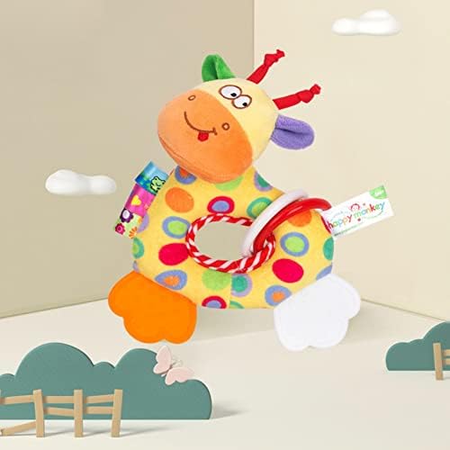 Xiaoxin Bebek Peluş çıngıraklı oyuncak, bebek Diş Kaşıyıcı Çıngıraklar Toddlers Diş Çıkarma Oyuncak Yumuşak Dolması Hayvan