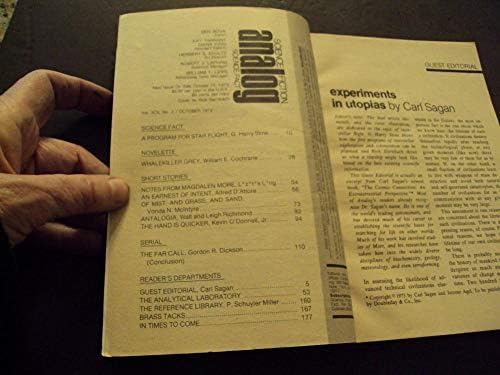 Analog Bilim Kurgu Ekim 1973 Harry Stine tarafından Yıldız Uçuşu için bir Program