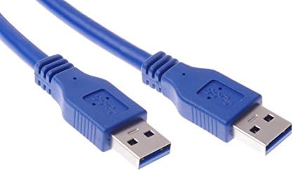 SMAKN ® Mavi 2 Portlu USB 3.0 Tip A Erkek-20 Pin Başlık Erkek Adaptör Kablosu Kablosu