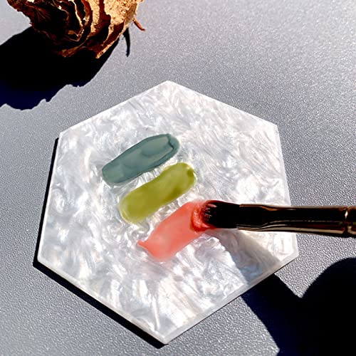 Honrane Tırnak Ekran Plakası Tırnak Renk Paleti Jel Lehçe Karıştırma Plakası Glitter Kompakt B