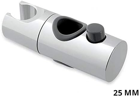 Banyo Aksesuarları Evrensel 18 ~ 25mm ABS Plastik Duş Slayt Ray Bar Tutucu Ayarlanabilir Kelepçe Tutucu Braketi Değiştirme
