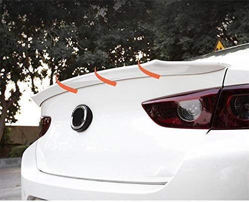 Arka Bagaj Kapağı Spoiler, Mazda 3 Araba Spoiler için Fit 2019 2020 için Fit Mazda3 4 kapı için Fit Sedan Arka Kuyruk Kanat