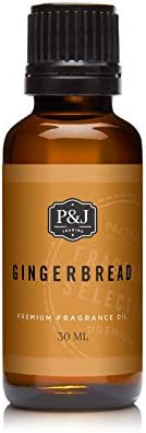 P & J Trading Gingerbread Premium Sınıf Parfüm Yağı-Parfüm Yağı-30ml / 1oz