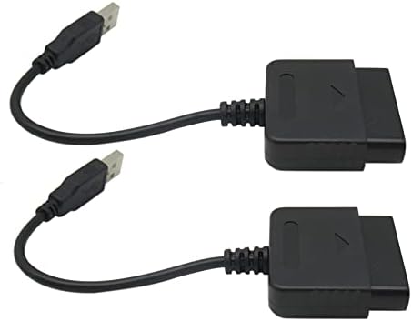 PS2 PS3 USB Kablosu Video Oyun Adaptörü Dönüştürücü Denetleyici Kablosu Sony Playstation 2 Playstation 3 2 Adet