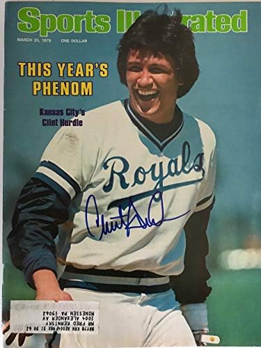 Clint Engel İmzalı Sports Illustrated Dergisi-20 Mart 1978-İmzalı Major League Baseball Dergileri