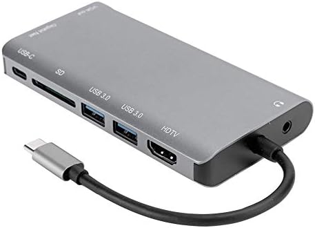 USB Powered Hub 8-in-1 4 K USB3. 0 Hub Yerleştirme Istasyonu, Tip - C Yerleştirme Istasyonu, bilgisayar Hub Dizüstü Aksesuarları